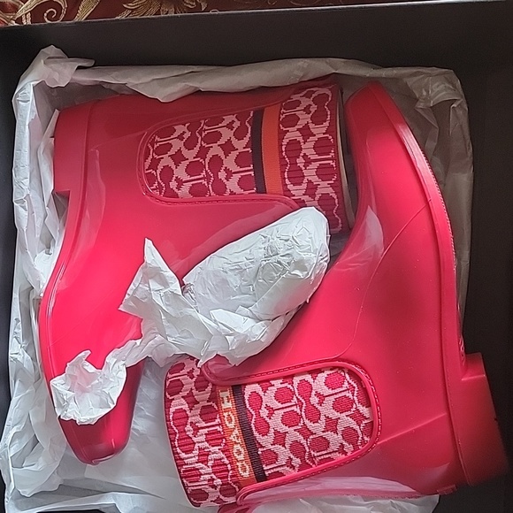 Coach rain boots - Picture 3 of 5